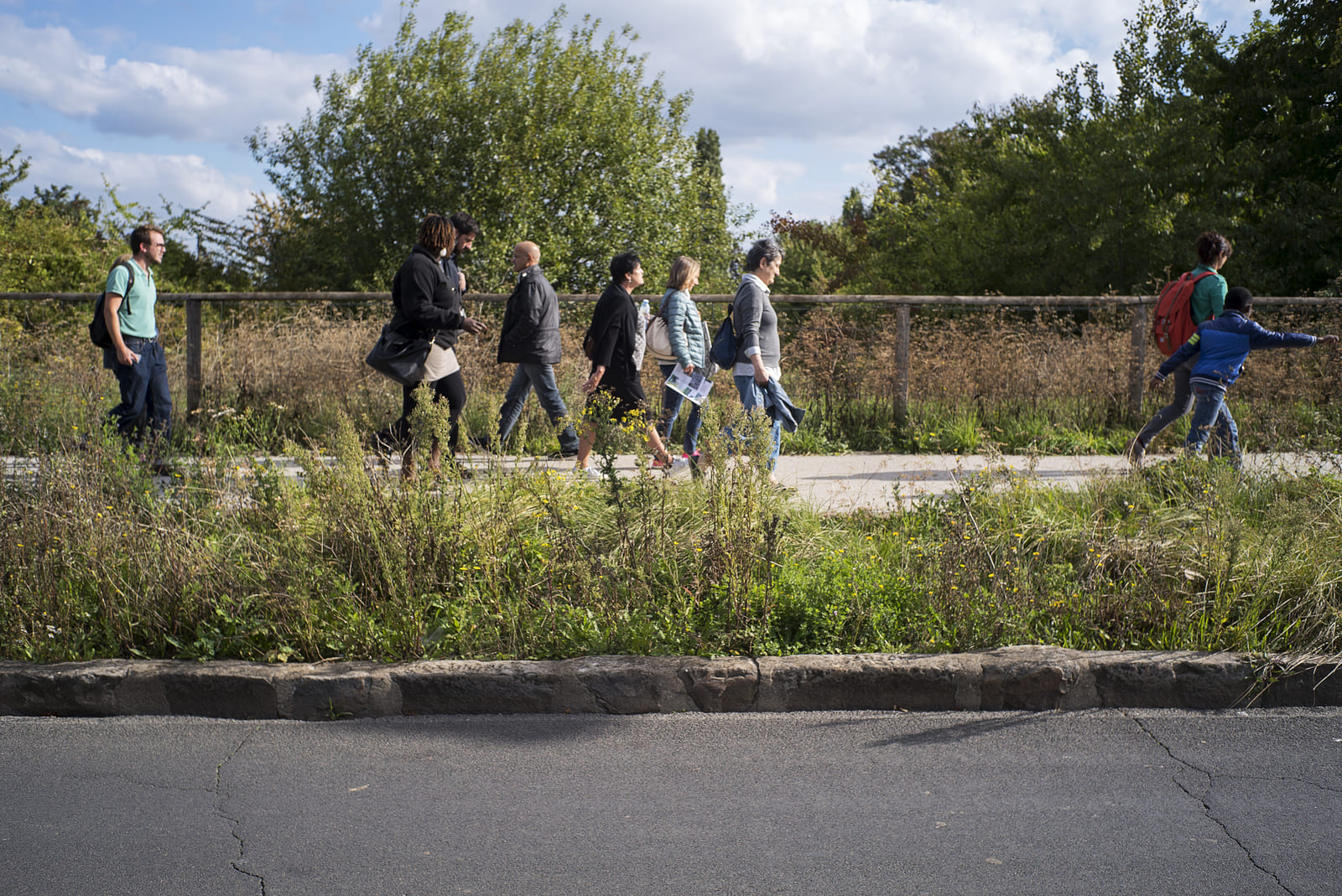 Balade urbaine au parc des Lilas - ©NWI 2015