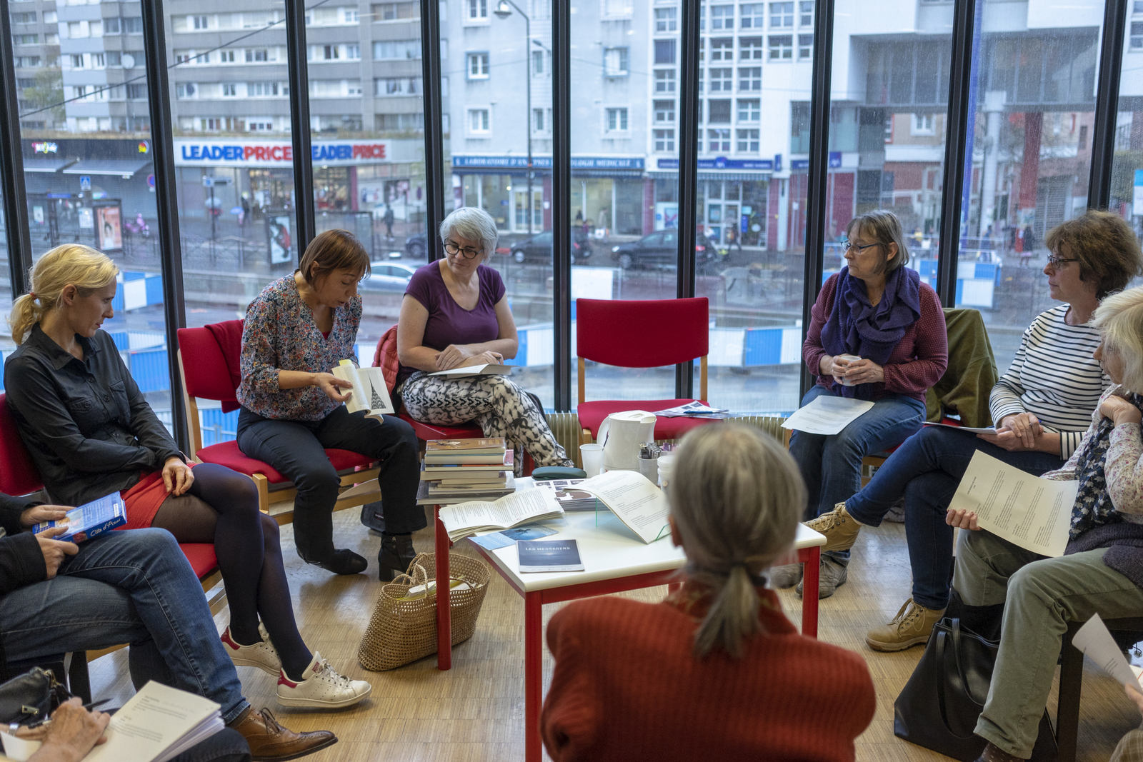 Atelier à la Bibliothèque Nelson Mandela - ©SL 2018
