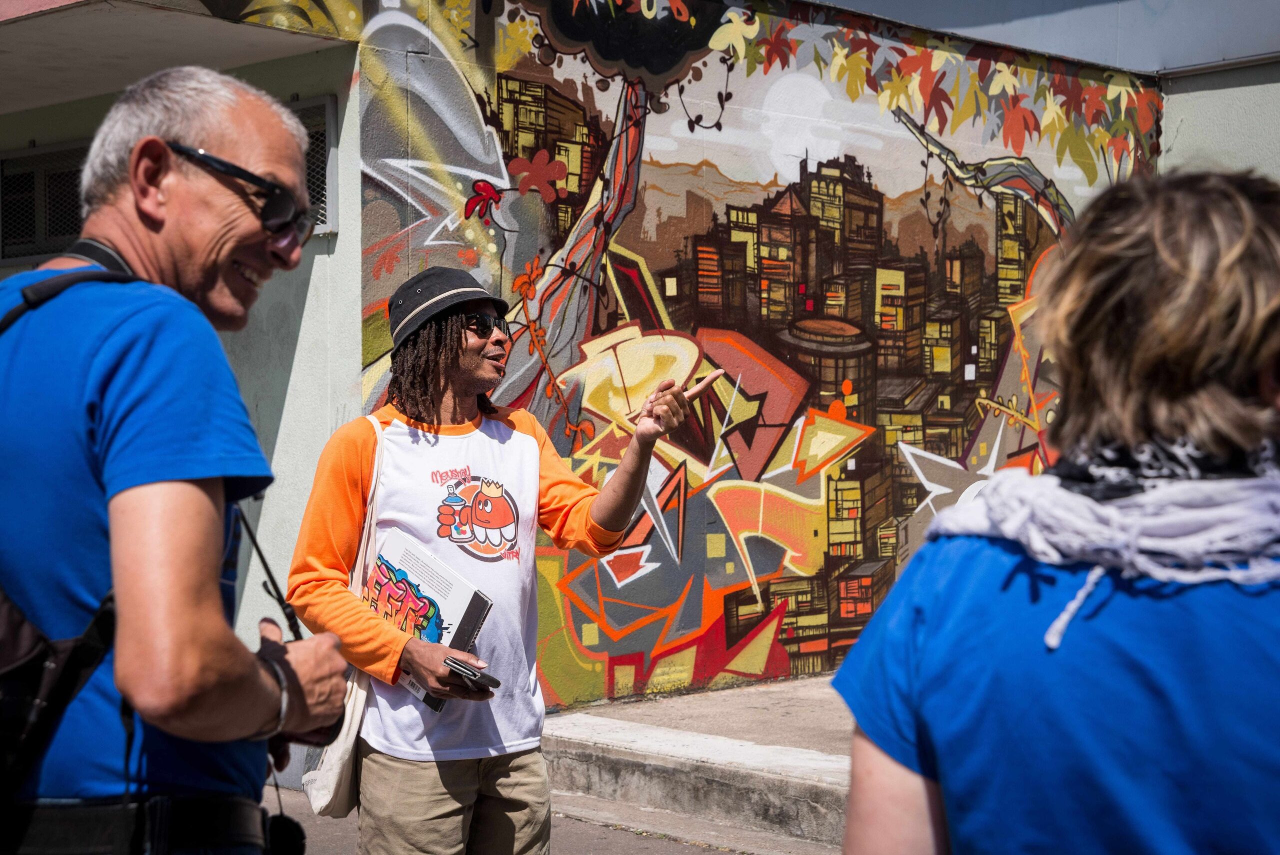 Balade street art à Vitry-sur-Seine - Oeuvre de TAKT et SUEB - ©CRT Paris Ile-de-France / Amélie Laurin